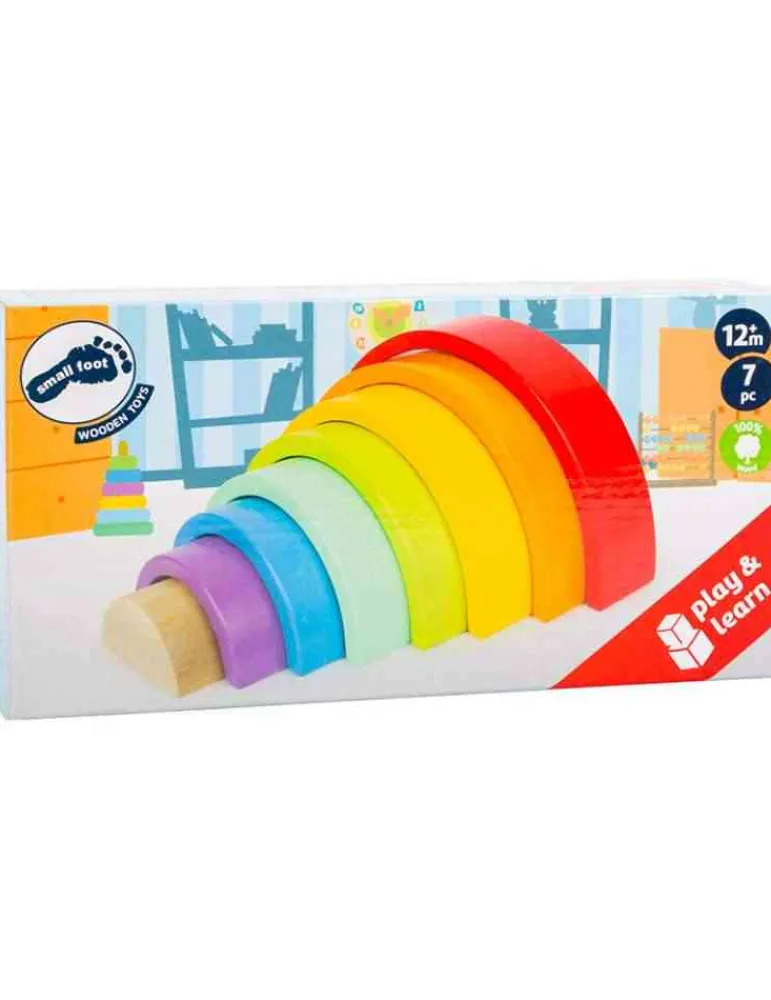 Small Foot Arc en ciel - - Jeu d'éveil - jeu de motricité New