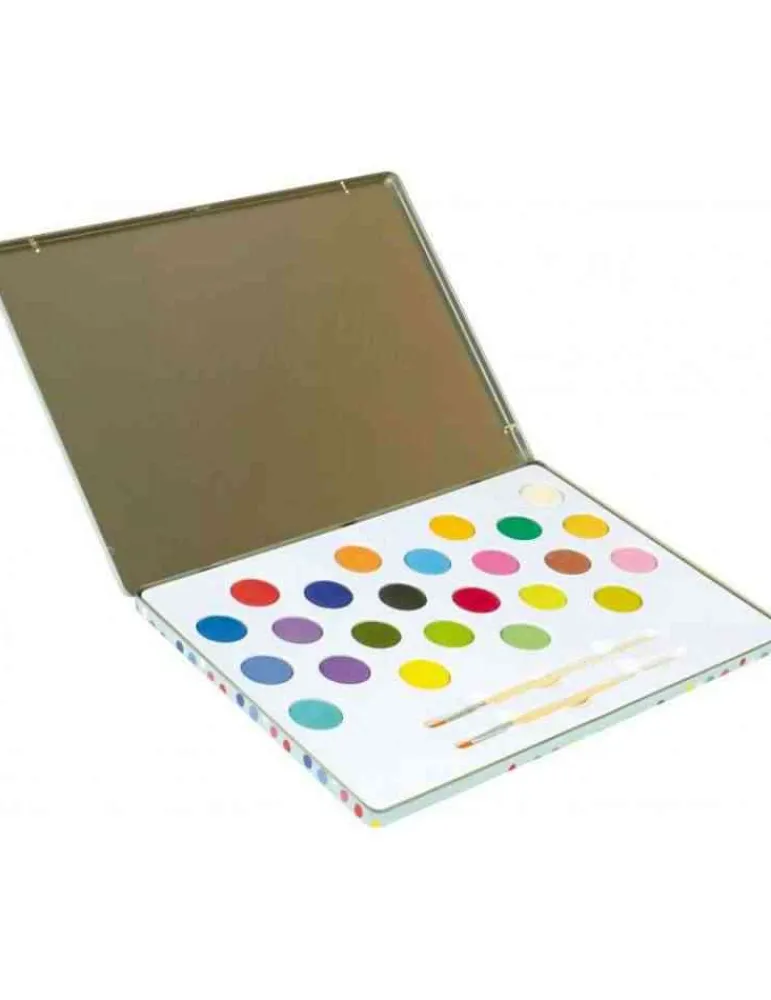 Vilac Boite de peinture arc en ciel de couleurs Sale