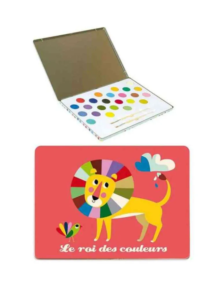 Vilac Boite de peinture roi des couleurs - - loisir créatif - activité manuelle Best Sale