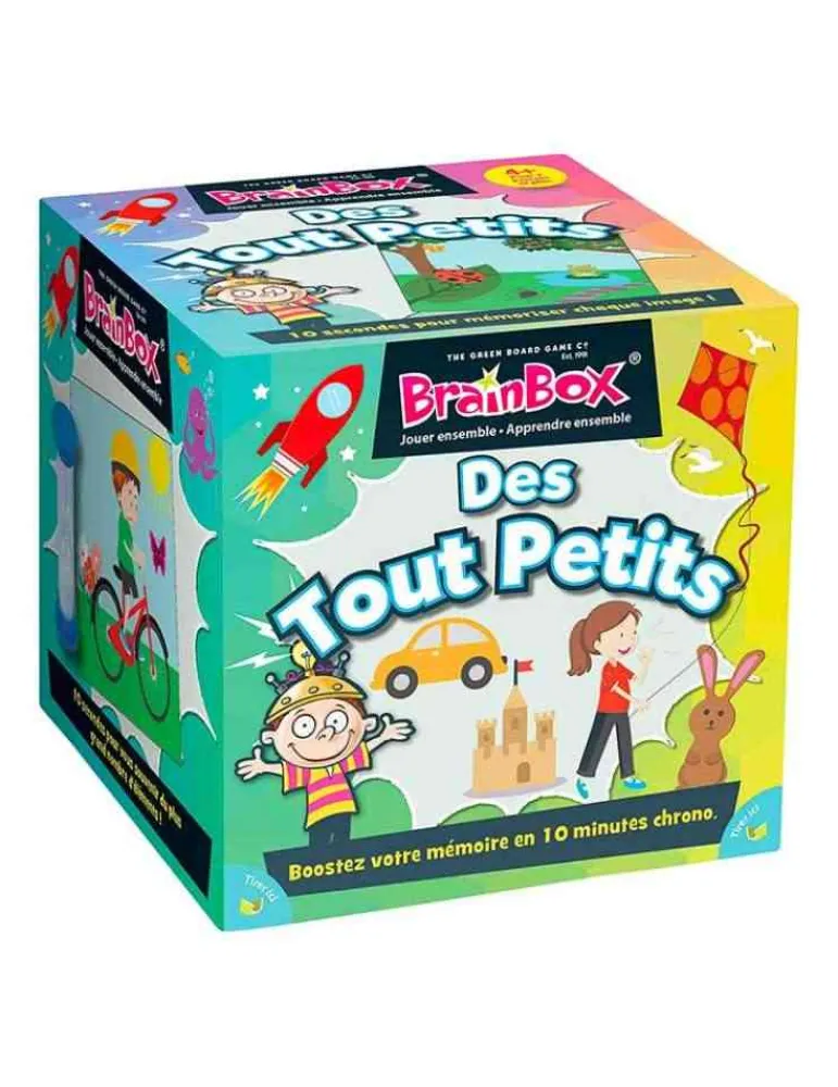 BrainBox des tout petits - Asmodée - jeu éducatif de mémorisation Cheap