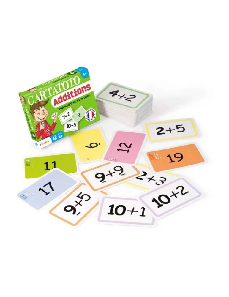 France Carte Cartamundi Cartatoto Additions - Apprendre en S'Amusant New