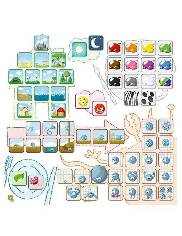 Repos Production Concept Kids Animaux - - Jeu de Société Éducatif Flash Sale