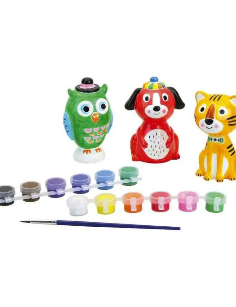 Vilac Créakit 3 figurines à peindre - - loisir créatif - activité manuelle Cheap