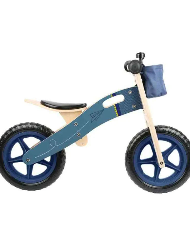 Small Foot Draisienne avion de papier bleu - Best Sale