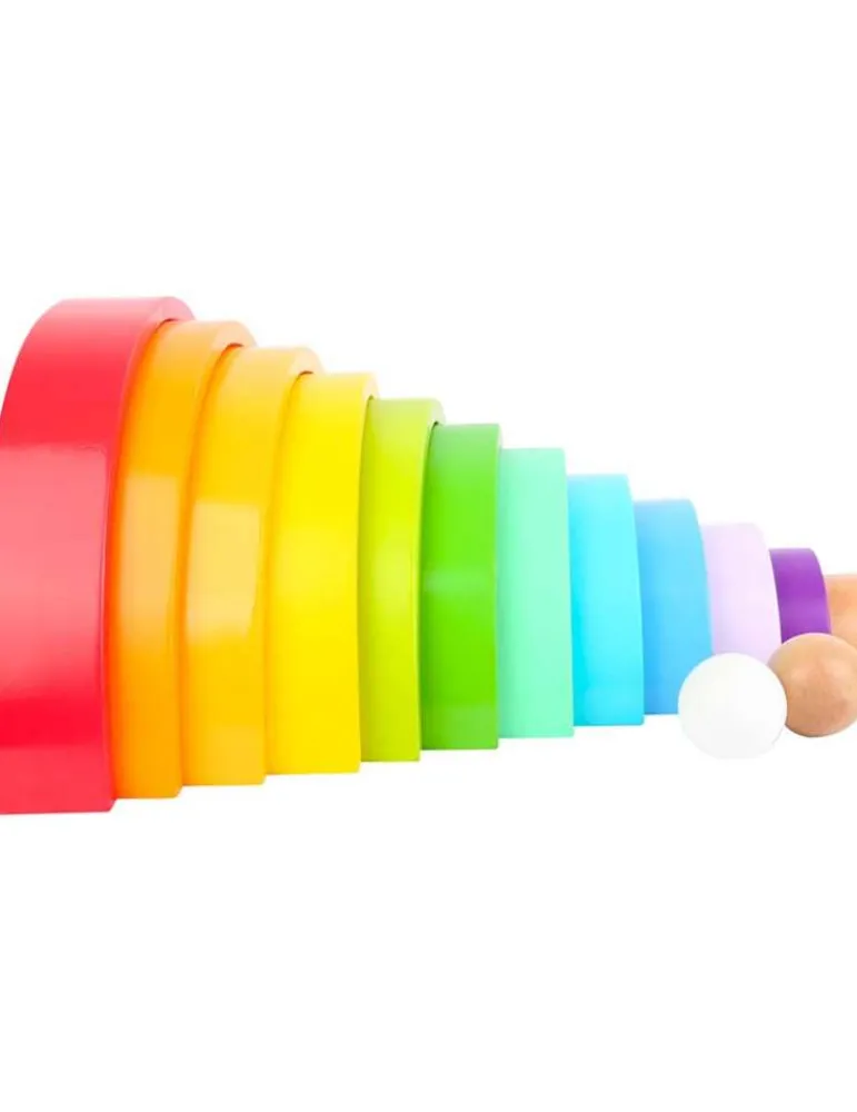 Small Foot Grand arc en ciel XL en bois - - jeu d'éveil montessori Shop
