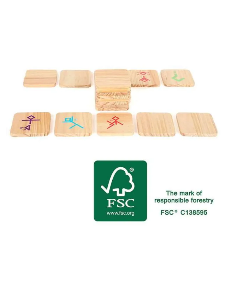 Small Foot Jeu de Danse Active en bois FSC - - Jeu Éducatif Outlet