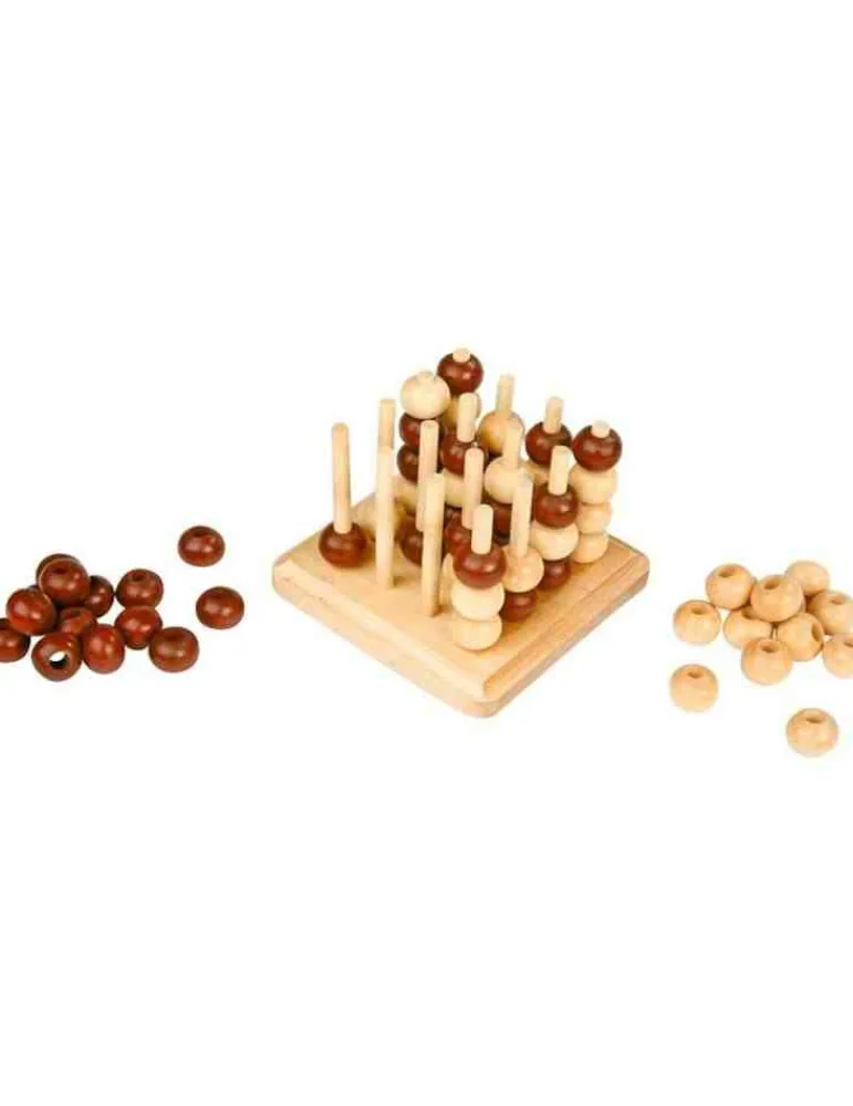 Small Foot Jeu de Tic Tac Toe 3D en bois Cheap