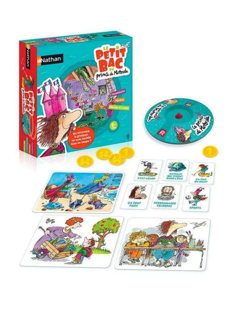 Nathan Le petit bac du prince de Motordu - jeu éducatif - Discount