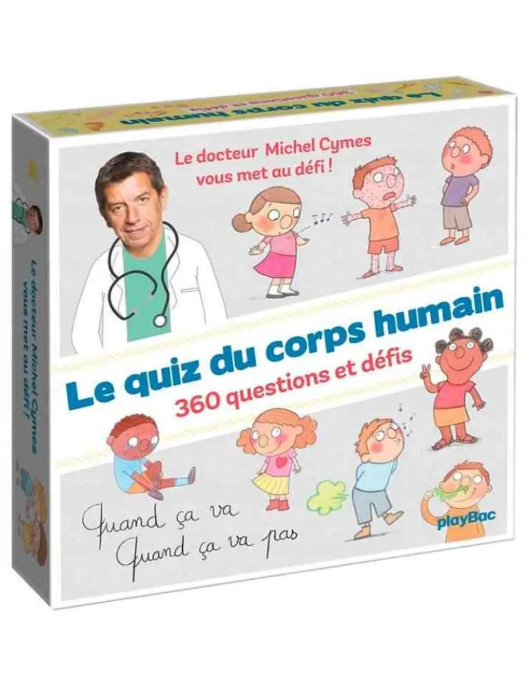 playBac Le quiz du corps humain avec dr Michel Cymes - Shop