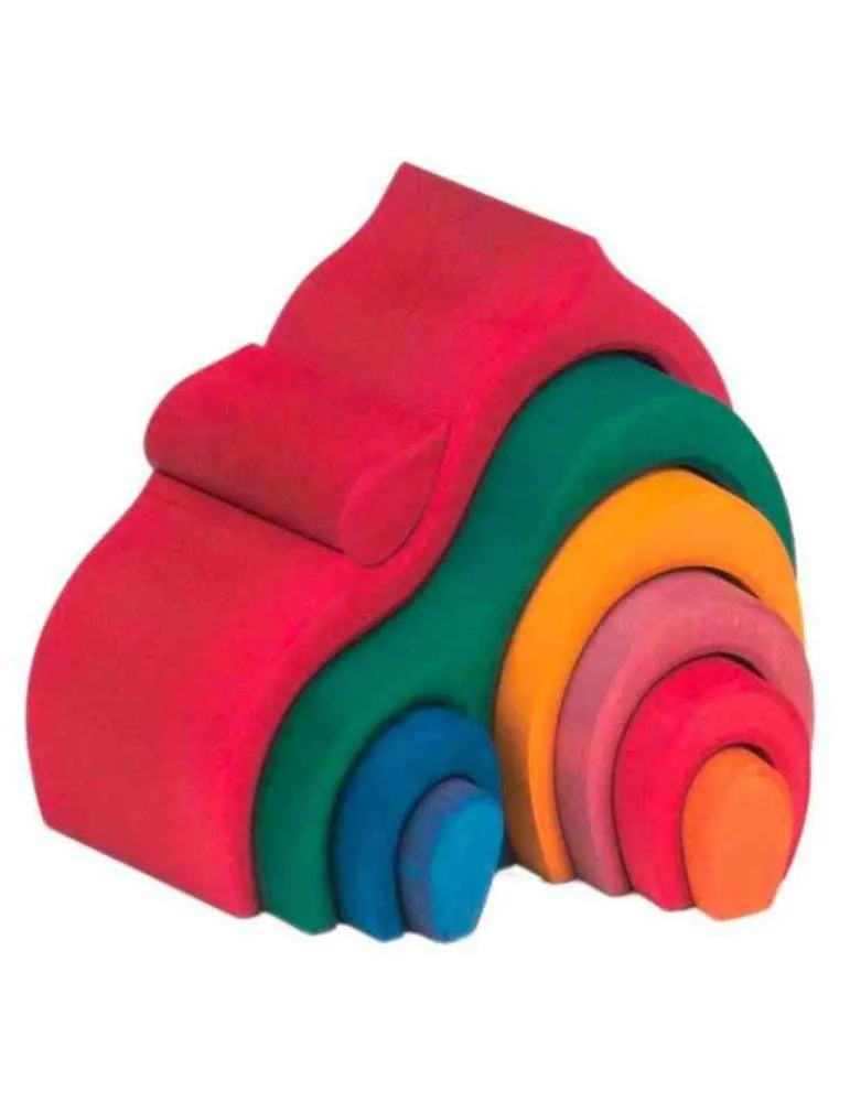 Gluckskafer Maison colorée en bois - Clearance