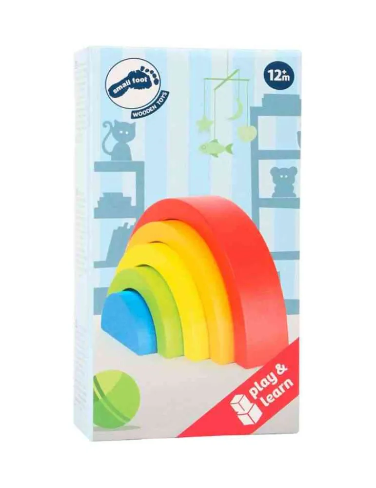 Small Foot Petit arc en ciel - jeu d'éveil - jeu de motricité - Montessori Best Sale
