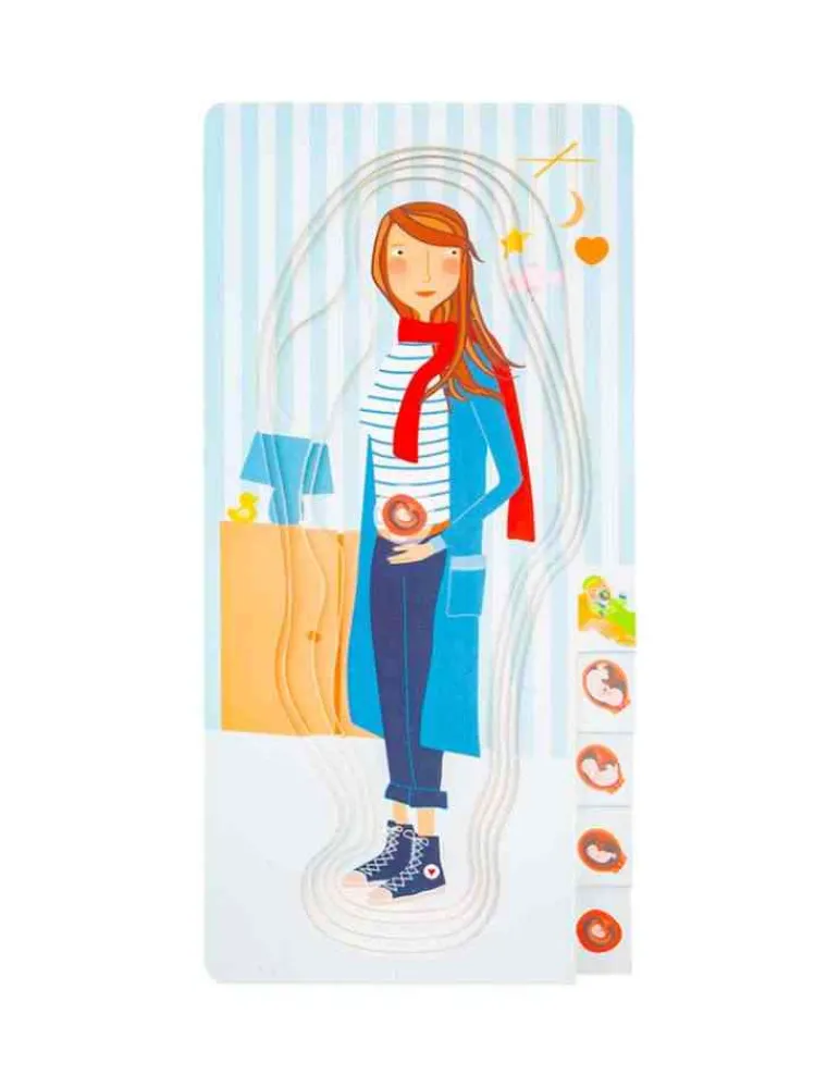 Small Foot Puzzle Anatomie de la Grossesse à étage en bois - Sale