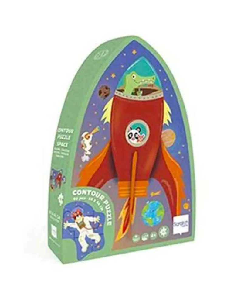 Scratch Puzzle voyage dans l'espace Cheap