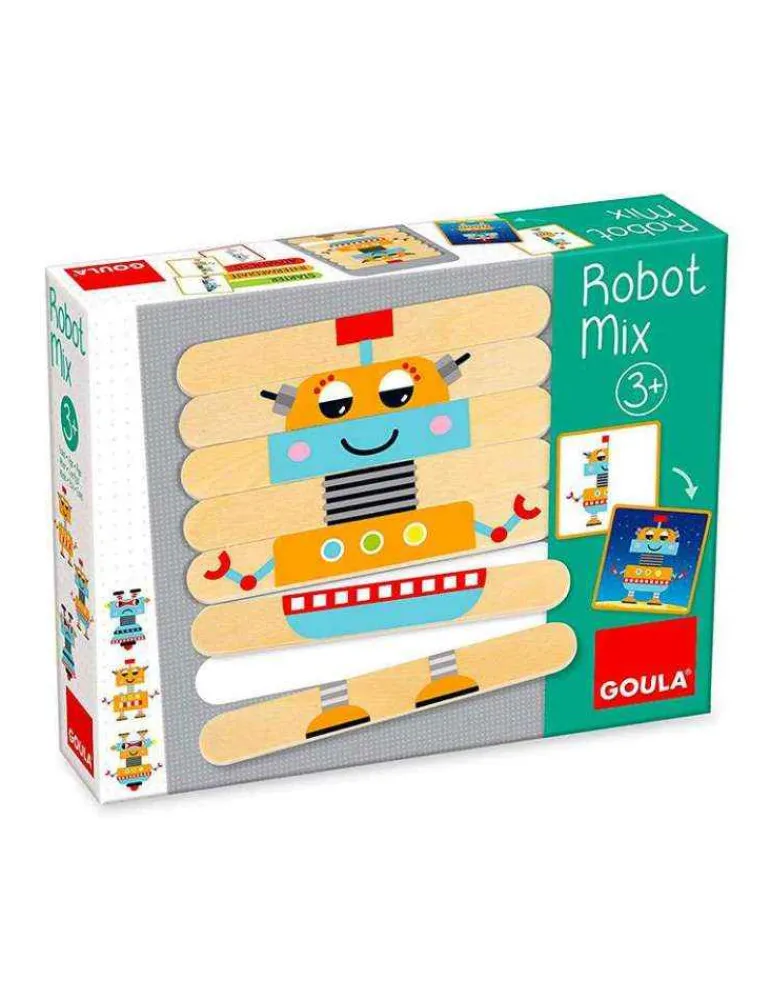 Goula Robot mix - jeu de logique - Shop
