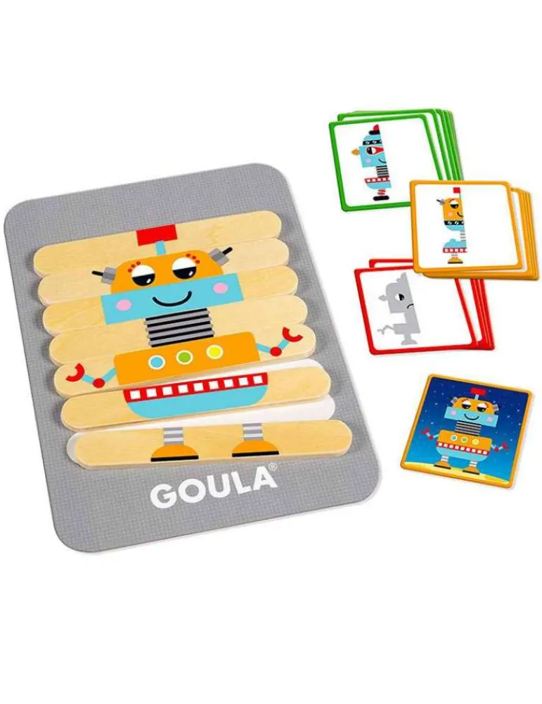 Goula Robot mix - jeu de logique - Shop