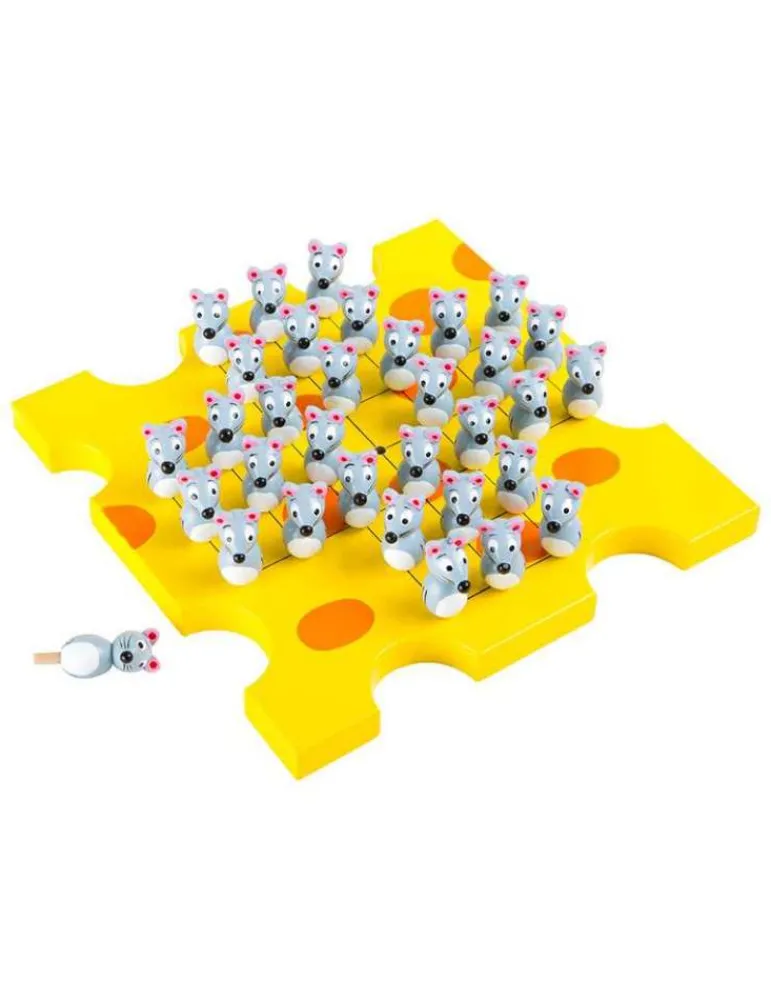 Small Foot Solitaire souris dans le fromage - casse tête - Discount