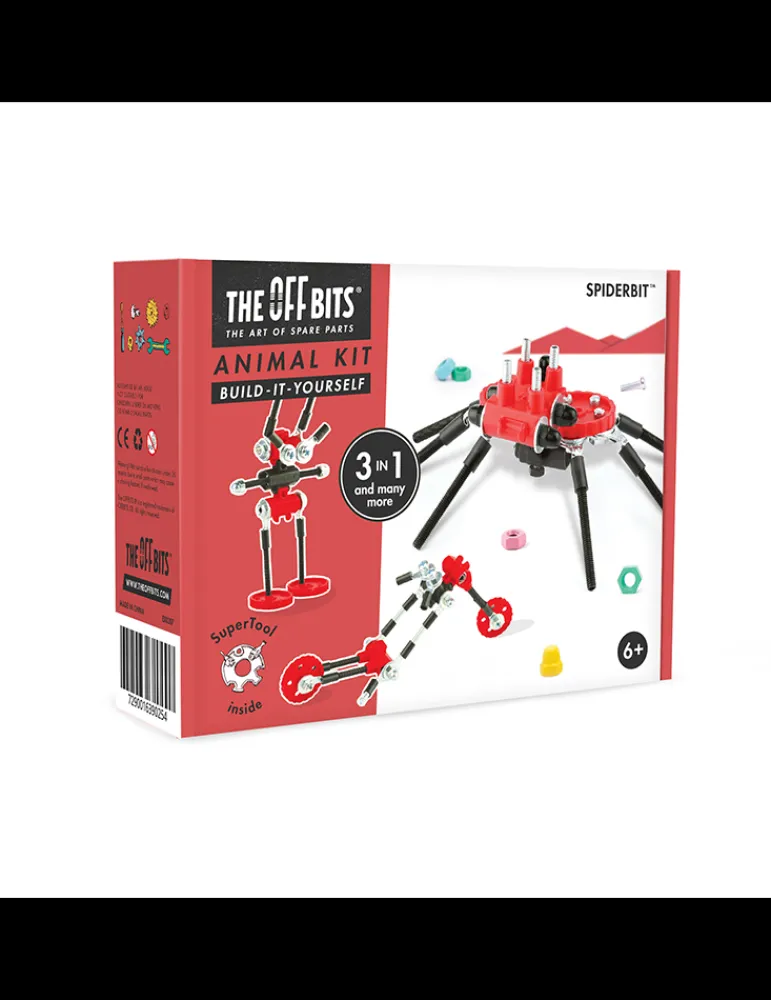 The OffBits Spiderbit - Offbits - Medium 3 en 1 - Jeu de Construction Discount