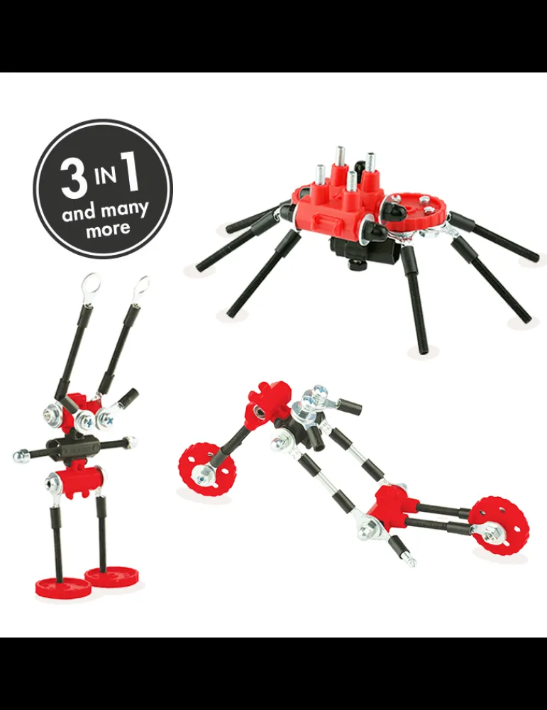 The OffBits Spiderbit - Offbits - Medium 3 en 1 - Jeu de Construction Discount