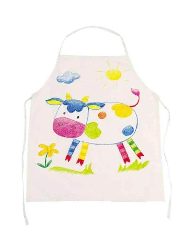 Goki Tablier de cuisine enfant à décorer - Fair trade - Shop