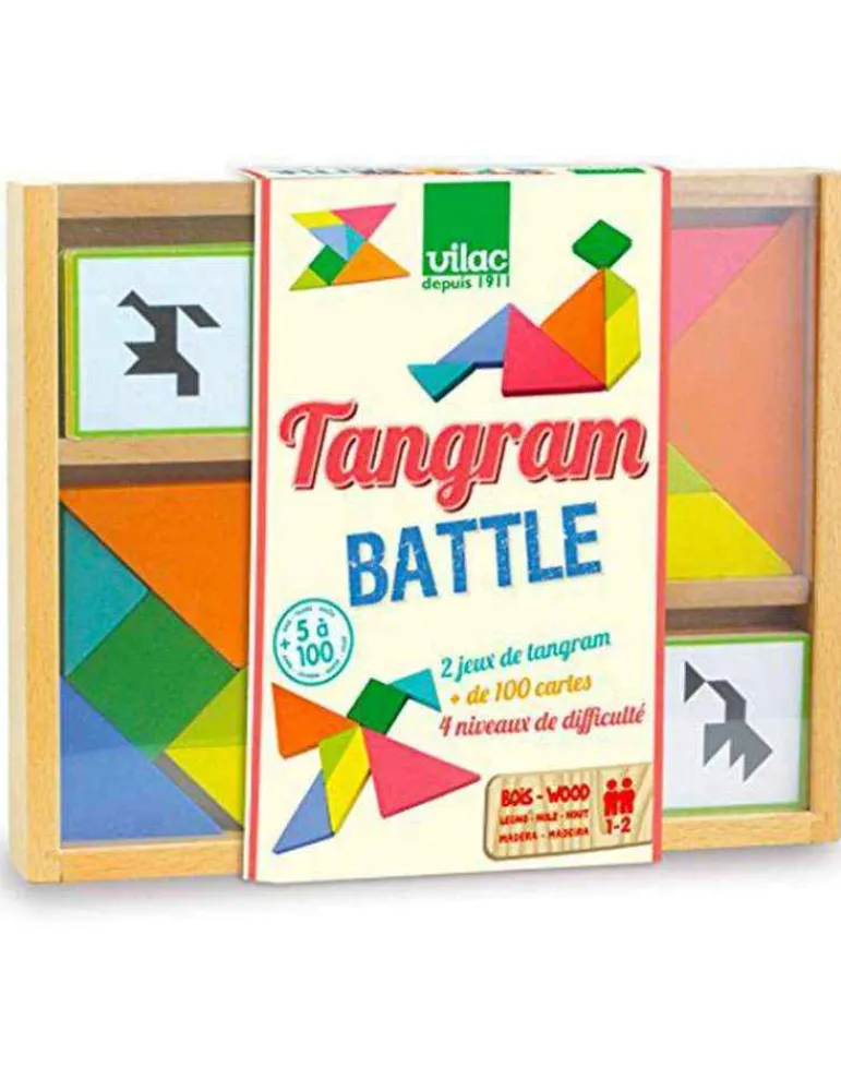 Vilac Tangram Battle - Remue Méninges - Flash Sale