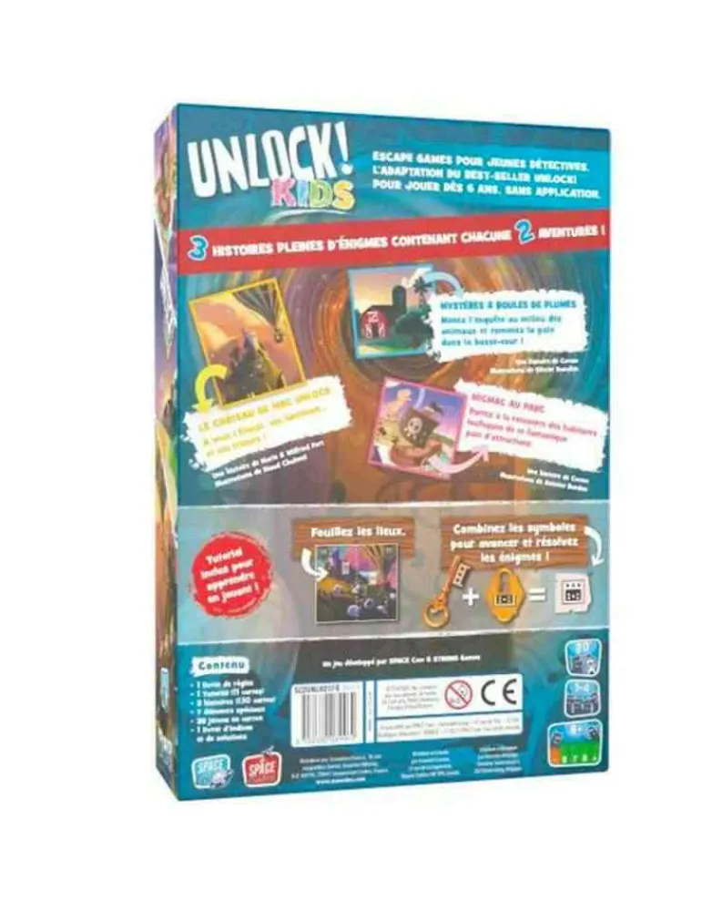 Scorpion Masqué Unlock! Kids - histoire de détective - jeux de Société Shop