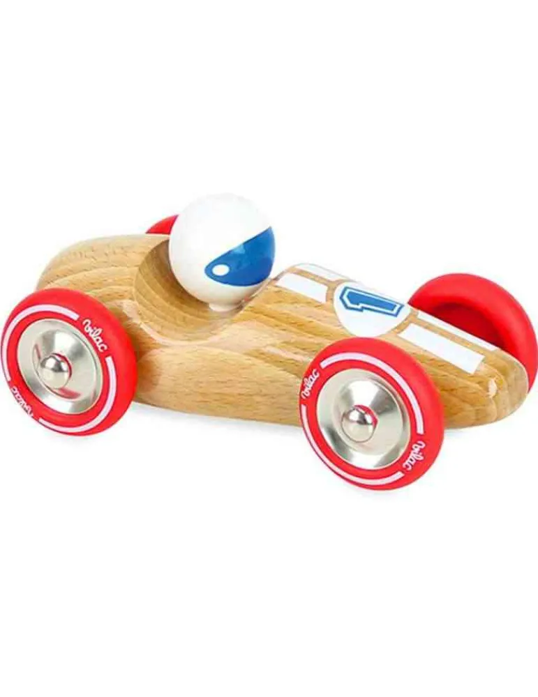Vilac Voiture de course GM en bois naturel - Best